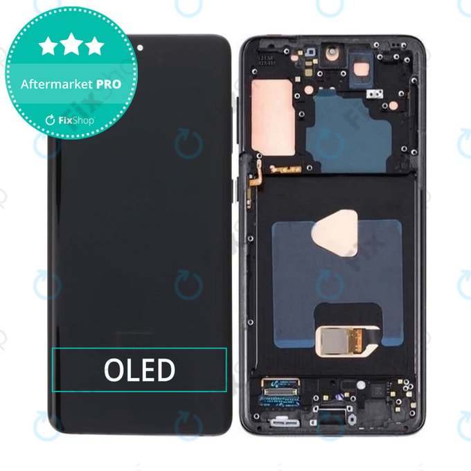 Συγκρότημα οθόνης για Samsung S21 Plus, G996B, Phantom Black