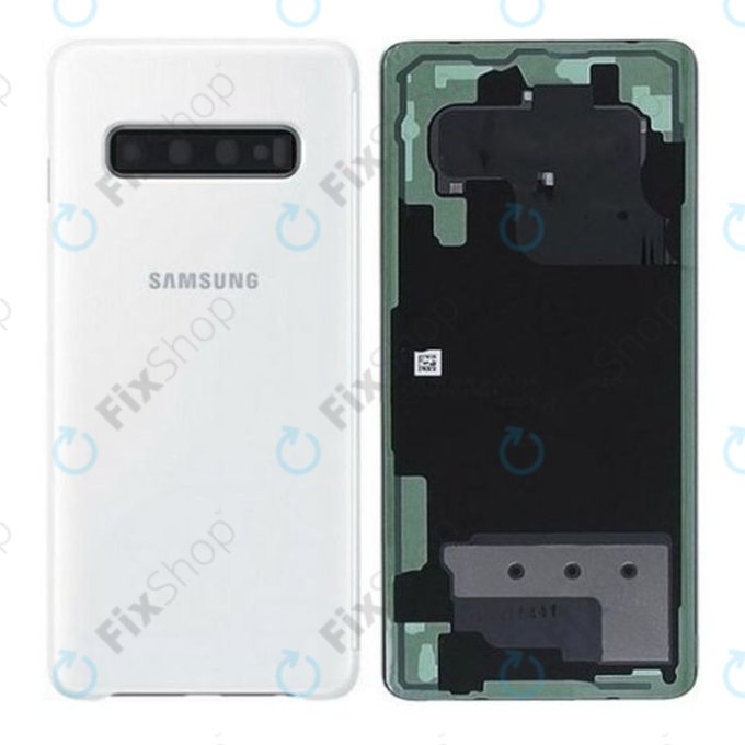 Καπάκι Μπαταρίας για Samsung S10 Plus | G975F | GH82-18867B | Ceramic White | Service Pack