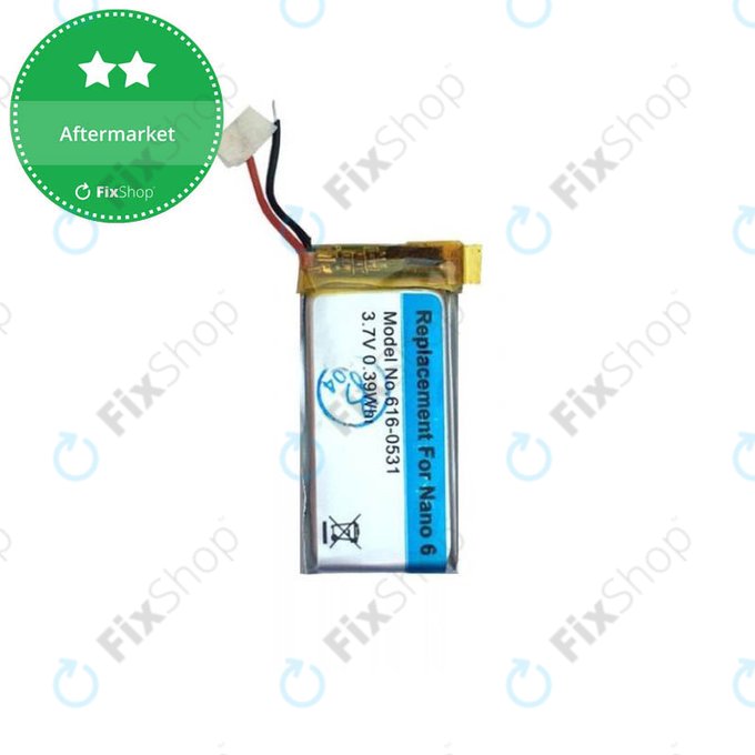 Μπαταρία για iPod Nano 6th Gen, 105mAh