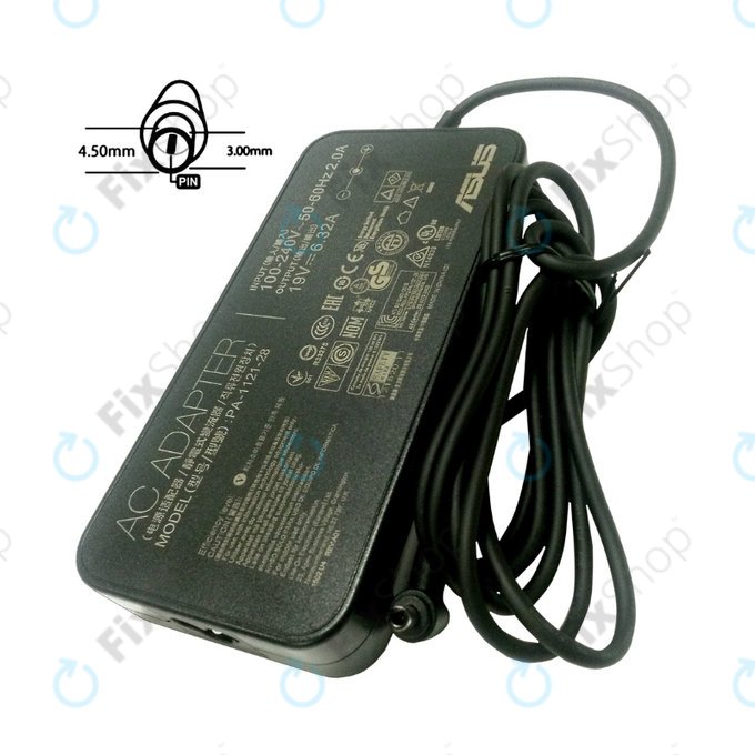 Αντάπτορας φόρτισης για Asus, B0A001-00061100, 120W, 19V, Genuine Service Pack