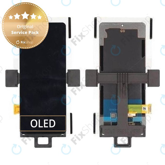 Οθόνη με οθόνη αφής για Samsung Z Flip 3, F711B, GH96-14408A, Service Pack