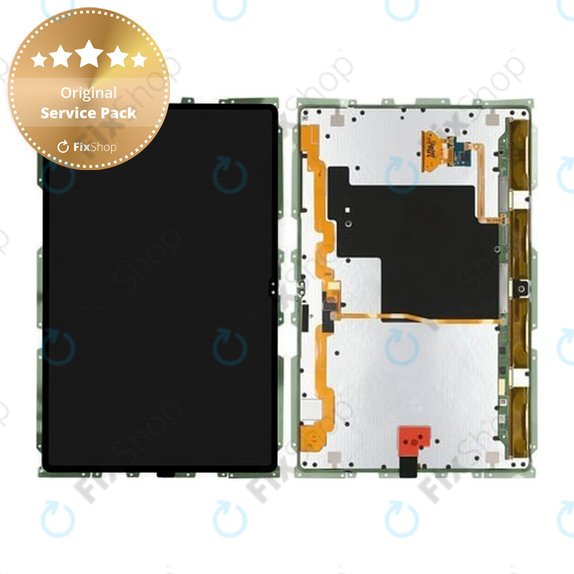 Οθόνη με οθόνη αφής για Samsung Tab S8 Ultra, X900, X906B, Γραφίτης, Graphite, GH82-27840A, Service Pack
