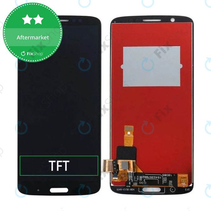 LCD Display με Touch Screen για Motorola Moto G6 Plus | XT1926-5 | Μαύρο, Black | Aftermarket