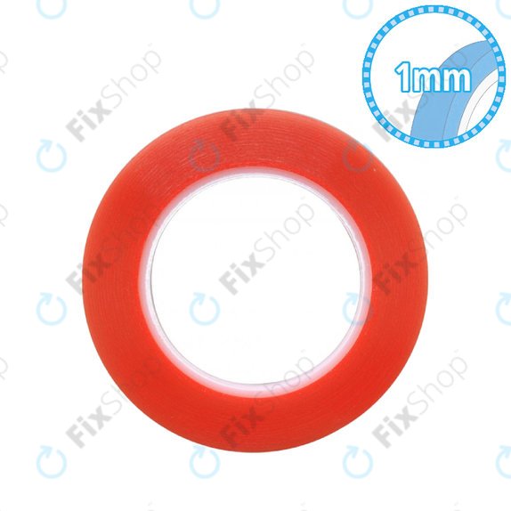 Ταινία Διπλής Όψεως Magic RED | 1mm x 25m | Transparent