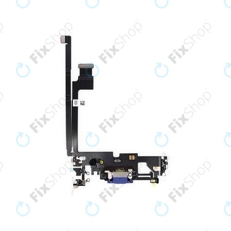 Επαφές Φόρτισης + Καλώδιο Flex για iPhone 12 Pro Max | Μπλε | Blue