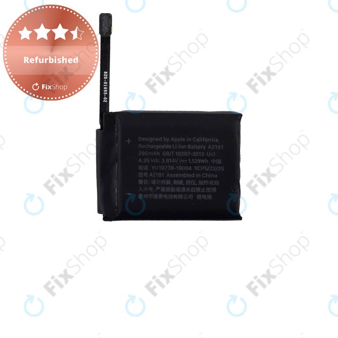 Μπαταρία για Apple Watch SE 2 44mm, A2181, 296mAh, Refurbished