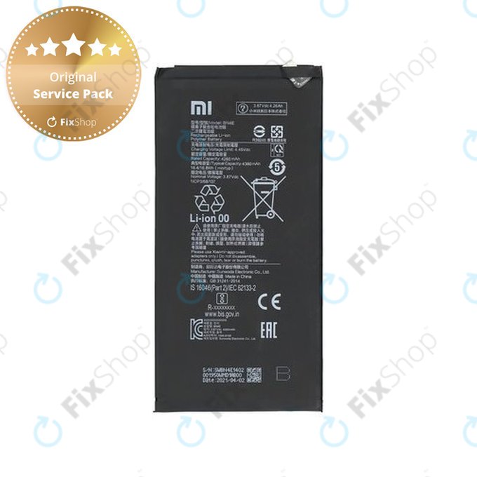 Μπαταρία για Xiaomi Mi Pad 5, BN4E, 4360mAh, 460200007P5Z, Service Pack