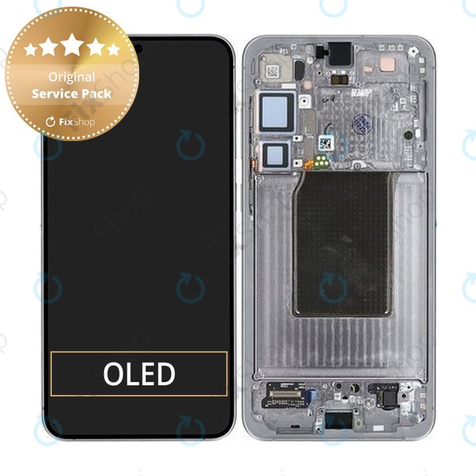 LCD Display Assembly για Samsung S25 Plus | GH82-36368A | Silver Shadow | Genuine Service Pack