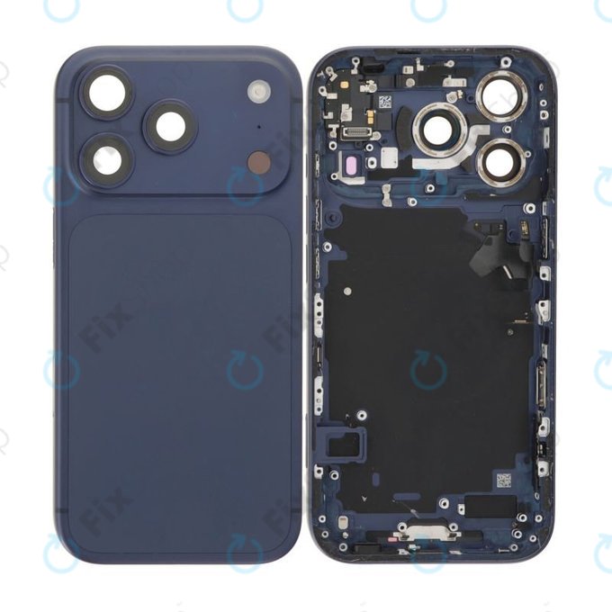 Πίσω περίβλημα για iPhone 17 Pro, Dark Blue
