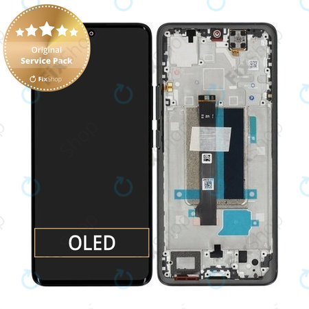 LCD Display Assembly για Xiaomi Redmi Note 13 Pro+ 23090RA98C | 560002N16U00 | Midnight Black | Service Pack