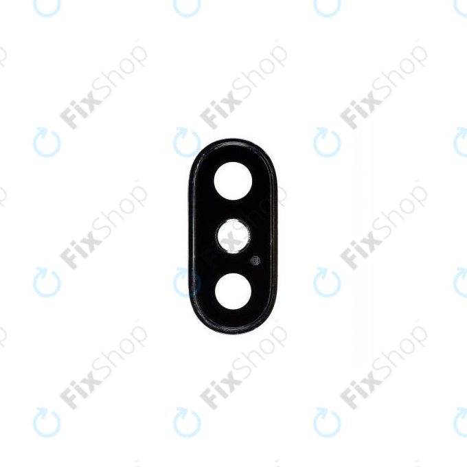 Γυαλί Φακού Πίσω Κάμερας με Πλαίσιο για iPhone XS | Διαστημικό Γκρι | Space Gray