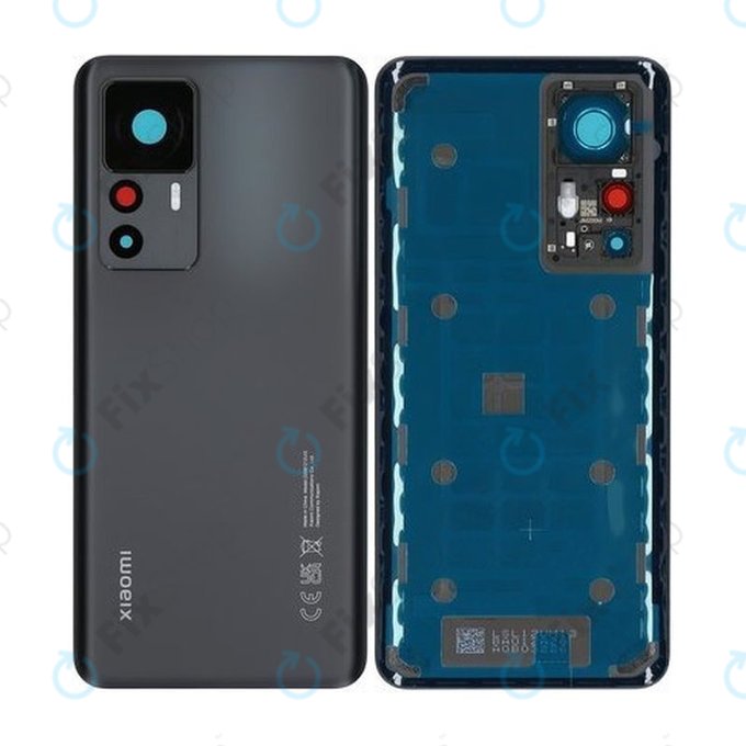 Καπάκι Μπαταρίας για Xiaomi 12T Pro | 22081212UG | Μαύρο | Black | Service Pack