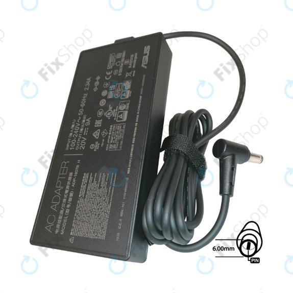 Αντάπτορας φόρτισης για Asus, B0A001-00263400, 180W, 20V, Genuine Service Pack