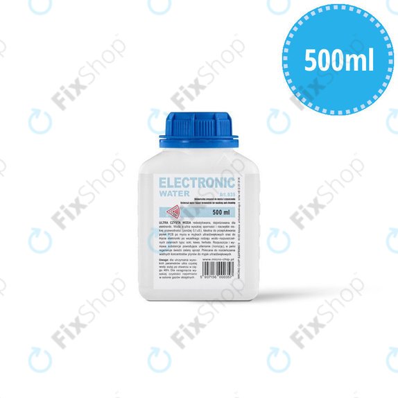 Απιονισμένο νερό για ηλεκτρονικά, 500 ml