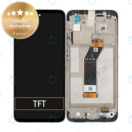 OLED/LCD Display Assembly για Xiaomi Redmi 10 (2022) | 21121119SG | 22011119UY | Carbon Gray | Service Pack