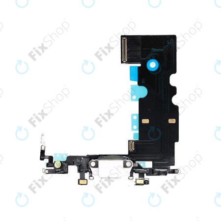 Επαφές Φόρτισης + Καλώδιο Flex για iPhone SE (2nd Gen 2020) | Λευκό | White