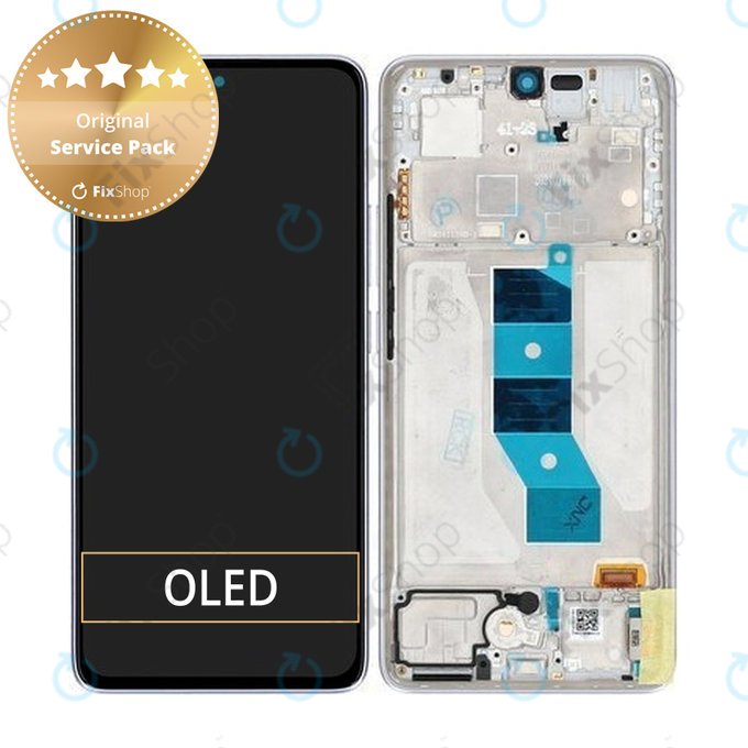 LCD Display Assembly για Xiaomi Redmi Note 14 5G 24094RAD4G | 56001900O1700 | Lavender Purple | Genuine Service Pack