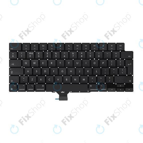 Πληκτρολόγιο UK για MacBook Pro 14" M1 Pro A2442 (2021) | 16" M1 Max A2485 (2021)
