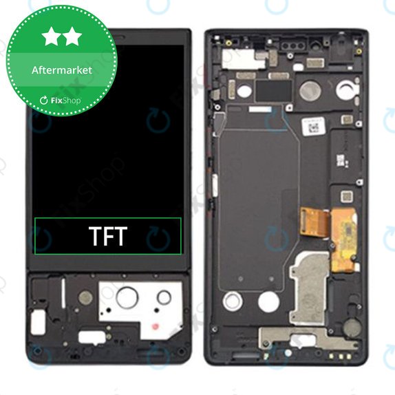 Συγκρότημα οθόνης για Blackberry Key2, Μαύρο, Black, Aftermarket