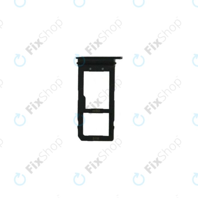 Δίσκος SIM/SD για HTC U11 | Brilliant Black | 72H0A209-02M | Genuine Service Pack