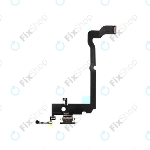 Επαφές Φόρτισης + Καλώδιο Flex για iPhone XS Max | Διαστημικό Γκρι | Space Gray