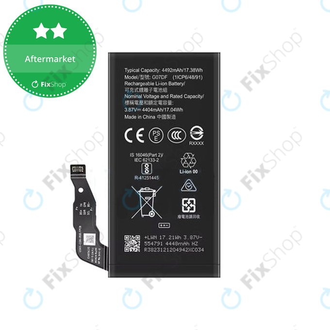 Battery για Google Pixel 8a | GO7DF | 4492mAh