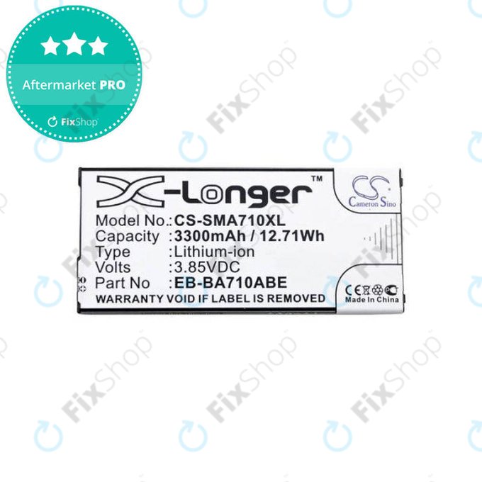 Battery για Samsung A7 A710F (2016) | EB-BA710ABE | 3300mAh | HQ