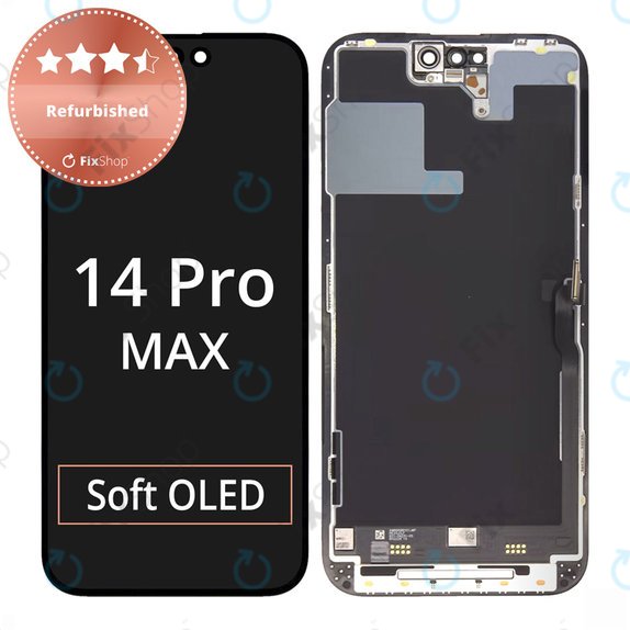 Οθόνη για iPhone 14 Pro Max, Αφής με πλαίσιο, Refurbished