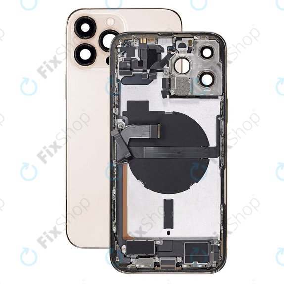 Πίσω Κάλυμμα με Μικρά Ανταλλακτικά για iPhone 13 Pro Max | Χρυσαφί | Gold