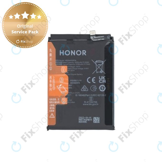 Μπαταρία για Honor Magic5 Lite RMO-NX3, HB506492EFW, 5100mAh, 0235AEMV, Service Pack