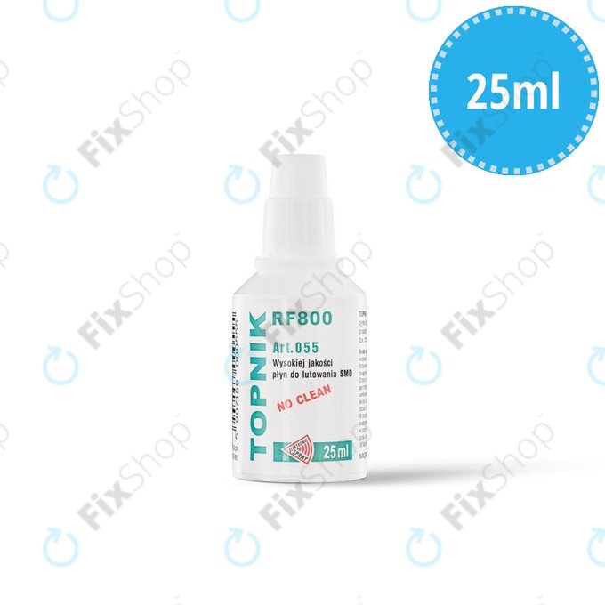 Flux συγκόλλησης RF800 για SMD, 25 ml