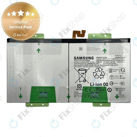 Battery για Samsung Tab S10 Ultra X920, X926B, EB-BX926ABE, GH82-35940A, 11200mAh, Genuine Service Pack
