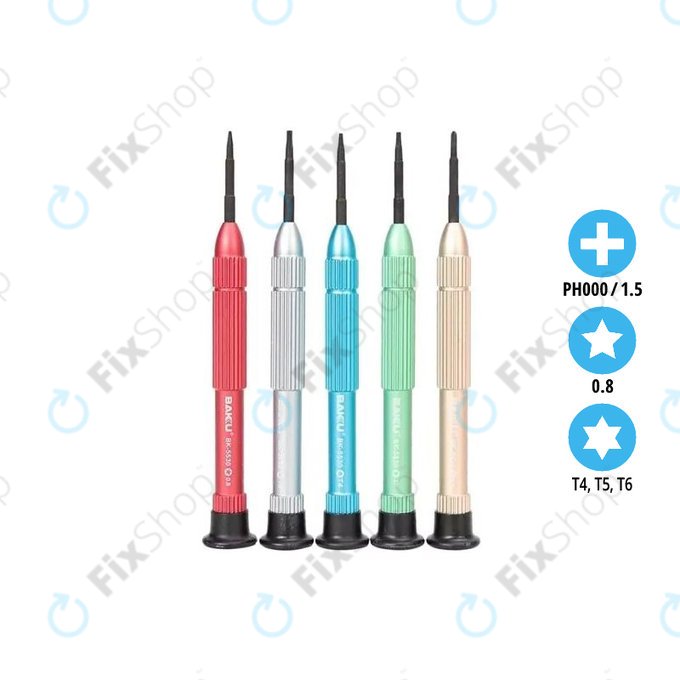 Σετ Κατσαβιδιών για Laptops (5τμχ) για Baku BK-5530