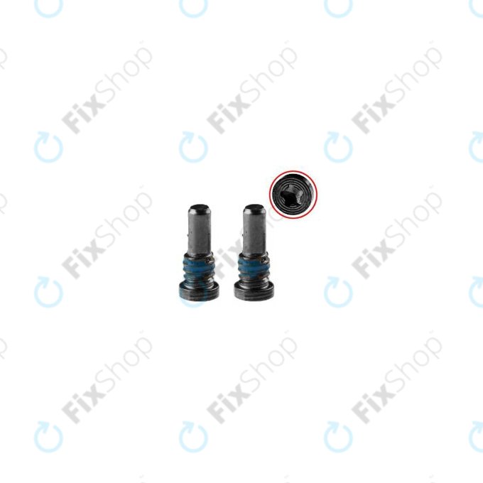 Κάτω Βίδες για iPhone 8 | 8 Plus | SE (2020) | SE (2022) | Διαστημικό Γκρι | Black