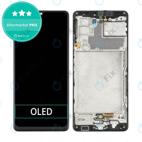 Συγκρότημα οθόνης για Samsung A42 5G, A426B, Black