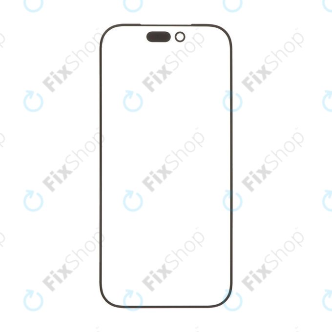 Front Glass με OCA Adhesive για iPhone 17 Pro