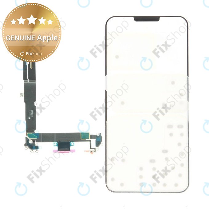 Επαφές Φόρτισης + Καλώδιο Flex για iPhone 16 Plus | Pink | 923-11094 | Genuine Apple