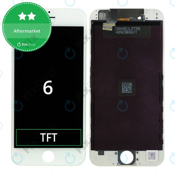 Οθόνη για iPhone 6, White, Αφής με πλαίσιο