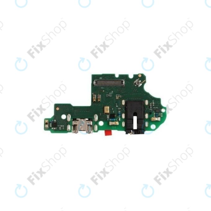Επαφές Φόρτισης + Μικρόφωνο + Σύνδεσμος Jack PCB για Huawei P Smart (2019) | 02352HVC | Genuine Service Pack
