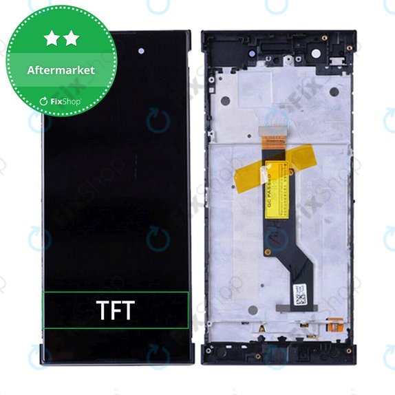 Συγκρότημα οθόνης για Sony Xperia XA1, G3121, Μαύρο, Black, Aftermarket