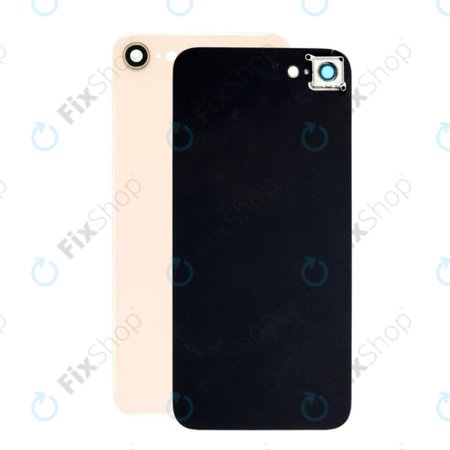 Πίσω Κάλυμμα Γυαλί με Φακό Κάμερας για iPhone 8 | Χρυσαφί | Gold