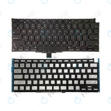 Πληκτρολόγιο + Backlight US για MacBook Air 13" A2337 (2020)