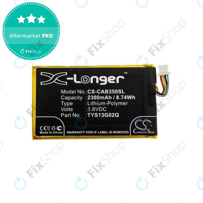 Μπαταρία για Caterpillar CAT B35, TYS13G02Q, 2300mAh, HQ