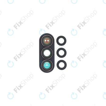 Γυαλί Φακού Πίσω Κάμερας με Πλαίσιο για Samsung Z Fold 7 F966B, Jetblack