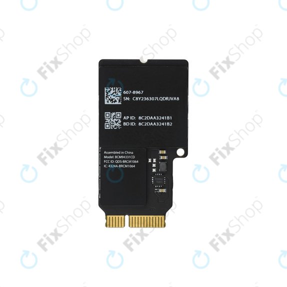 Κάρτα Ασύρματου Δικτύου AirPORT BCM94331CD για iMac 21.5" A1418 (Τέλη 2012 - Αρχές 2013), iMac 27" A1419 (Τέλη 2012), Refurbished
