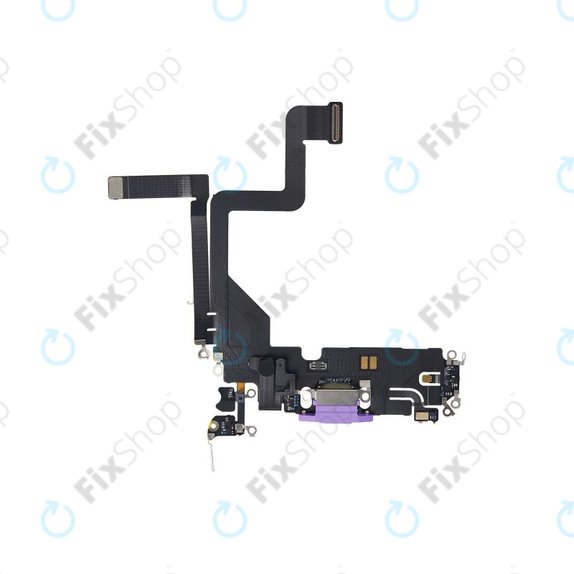 Επαφές Φόρτισης + Καλώδιο Flex για iPhone 14 Pro |  Deep Purple