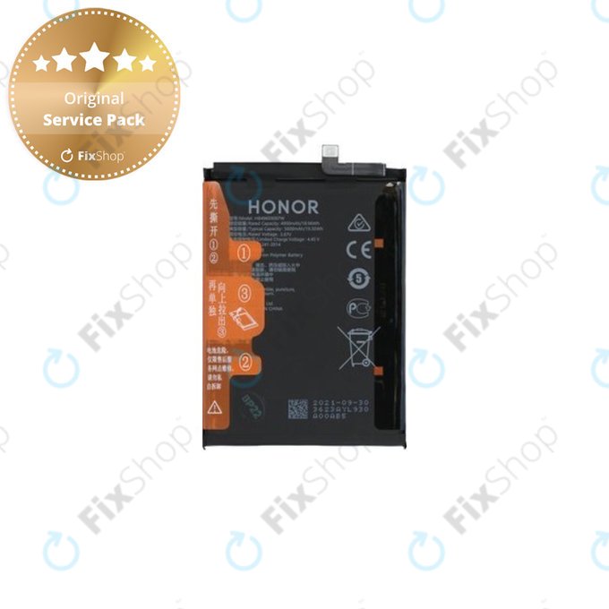 Μπαταρία για Honor X6, X7, X8, HB496590EFW, 24023623, 5000mAh, Service Pack