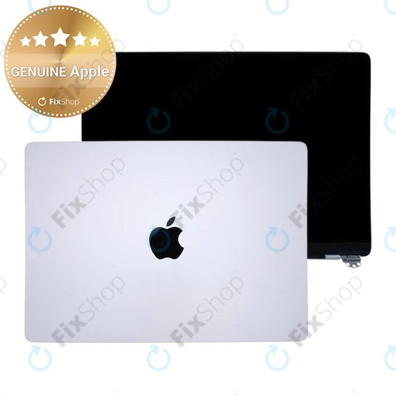 Οθόνη LCD για MacBook Pro 14", A3112, A3185 (2024), με μπροστινό γυαλί και κάλυμμα, Silver, 661-41792, Genuine Apple