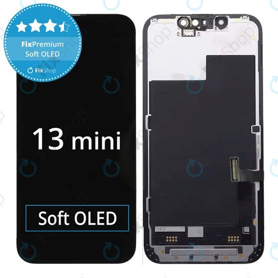 Συγκρότημα οθόνης για iPhone 13 Mini, FixPremium Soft OLED