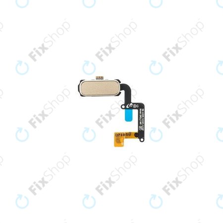 Κουμπί Αρχικής Οθόνης + Καλώδιο Flex για Samsung A5 A520F (2017) | Gold Sand | GH96-10448B Genuine Service Pack